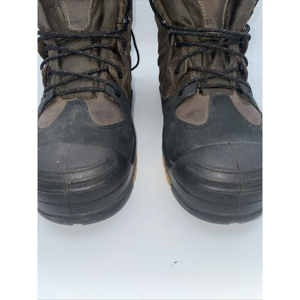 Rock Rooster Men Brown Steel Toe Boots Size 13 Slip‎ Water Resistant Industrial